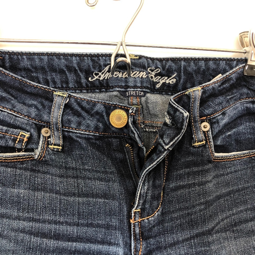 American Eagle Outfitters Skinny Short Jeans sz 0